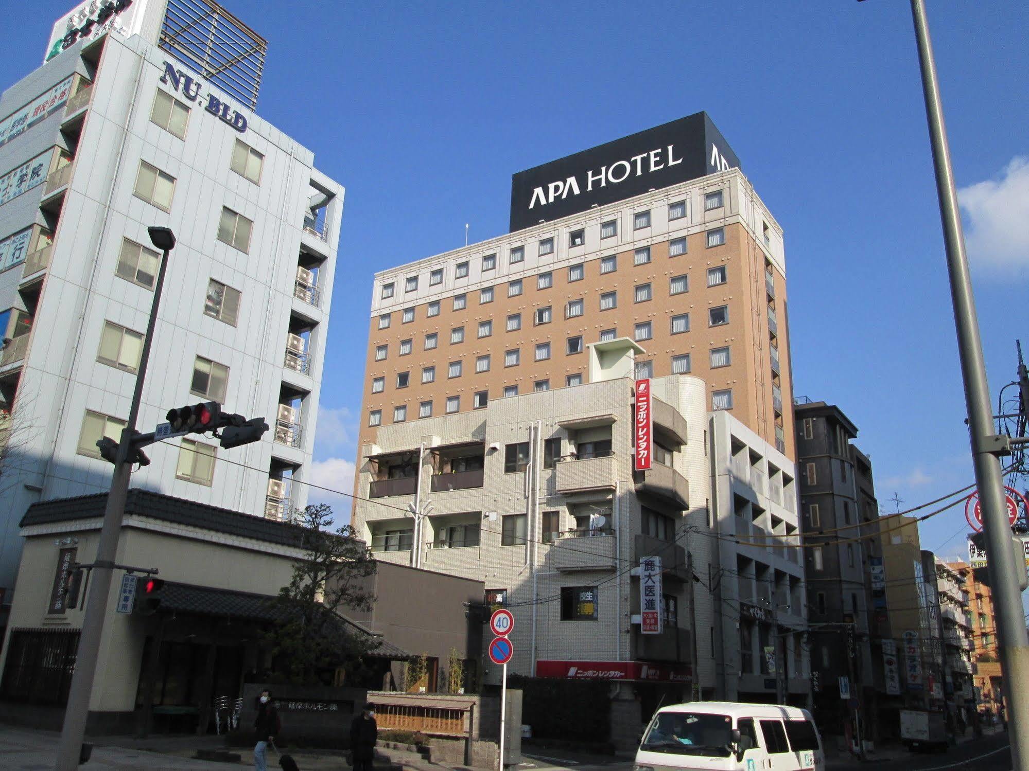 Apa Hotel Kagoshima Chuo Ekimae Екстериор снимка